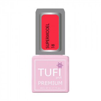 Гель-лак для нігтів Tufi Profi Premium Supermodel 18 Твігі неоновий, 8 мл