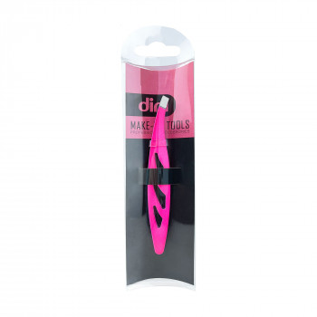 Пінцет для брів Dini Make-Up Tools малиновий