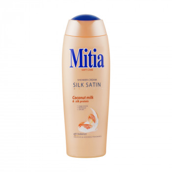 Крем-гель для душу Mitia Shower Cream Шовк Сатин, 400 мл