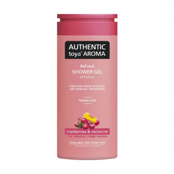 Гель для душу Authentic Toya Aroma Shower Gel Журавлина та нектарин, 400 мл