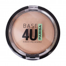 Шовковиста запечена пудра для обличчя Parisa Cosmetics Base 4U Baked Silky Powder, 101-2 Beige, 7 г