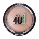 Шовковиста запечена пудра для обличчя Parisa Cosmetics Base 4U Baked Silky Powder, 101-3 Natural, 7 г