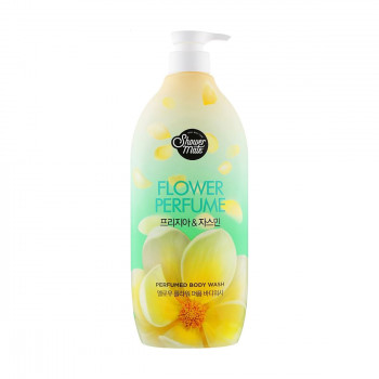 Гель для душу Kerasys Shower Mate Perfumed Body Wash з ароматом фрезії та жасмину, 900 г