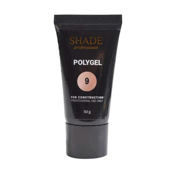 Полігель для нігтів Shade Polygel з шимером, 09, 30 г