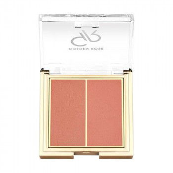Компактні рум'яна для обличчя Golden Rose Iconic Blush Duo, 04 Soft Pink, 6 г
