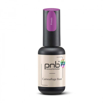Камуфлювальна каучукова база для гель-лаку PNB Camouflage Base Limited Edition Primula, 8 мл