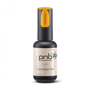 Камуфлювальна каучукова база для гель-лаку PNB Camouflage Base Limited Edition Beachy-Keen, 8 мл