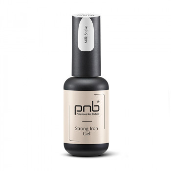Гель-архітектор для нігтів PNB UV/LED Strong Iron Gel, Milk Shake, 8 мл
