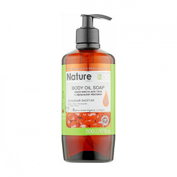 Мило-олія для тіла Nature Code Body Oil Soap Основна енергія, з ефірною олією сандала та пачулі, 500 мл