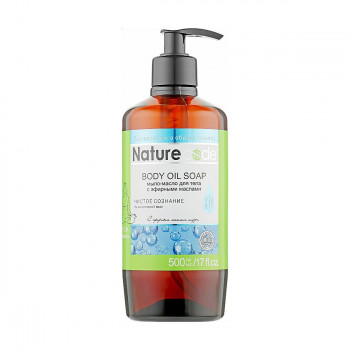 Мило-олія для тіла Nature Code Body Oil Soap Чиста свідомість, з ефірною олією мірра, 500 мл