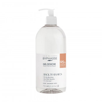 Гель для душу Byphasse Back To Basics Just Shower Gel для всіх типів шкіри, 750 мл