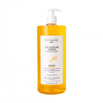 Міцелярний гель для душу Byphasse Dermo Micellar Shower Gel Argan, 1 л