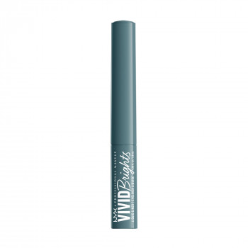 Матовий рідкий лайнер для контурів повік NYX Professional Makeup Vivid Brights Liquid Liner 01 Cyan Simp, 2 мл