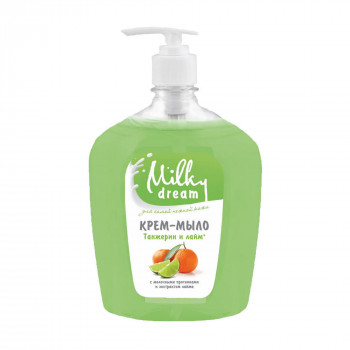 Рідке крем-мило Milky Dream Танжерин і лайм, з молочним протеїном та екстрактом лайму, 1 л