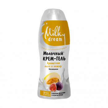 Крем-гель для душу Milky Dream Ароматна диня та інжир з молочним протеїном та екстрактом інжиру, 300 мл