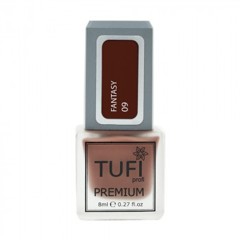 Декоративний лак для нігтів Tufi Profi Premium Fantasy, 09 Молочний шоколад, 8 мл
