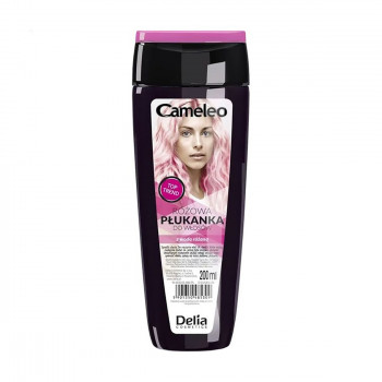 Відтінковий ополіскувач для волосся Delia Cosmetics Cameleo Рожевий, 200 мл