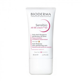 Тональний крем для обличчя Bioderma Crealine AR Soin Anti-Rougeurs проти почервоніння, 40 мл
