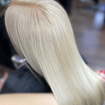 блонд, платиновий блонд, арктичний блонд, білий колір волосся, світле волосся, біле волосся, молочний блонд