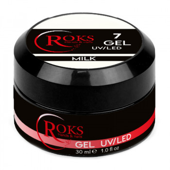 Гель для нарощування нігтів Roks Gel UV/LED No.7, 30 мл