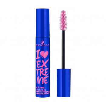 Водостійка туш для вій Essence I Love Extreme Volume Mascara Waterproof Black, 12 мл
