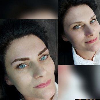 Пудрові бровки