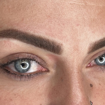 Пудрові бровки