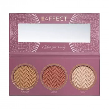 Палетка для контурингу обличчя Affect Cosmetics Contour Palette 2, 15 г