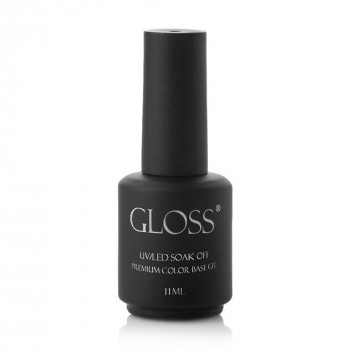 Кольорова база для гель-лаку Gloss Color Base Gel, Utah, 11 мл