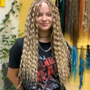 Дредокучері або коси з кучерями
                    Брейдер Натали Киев