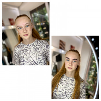 Ламінування+фарбування брів