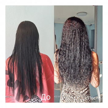 Біозавивка на дуже тонке і пористе волосся

 