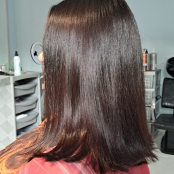 Кератин на дуже товсте і хвилясте волосся
 