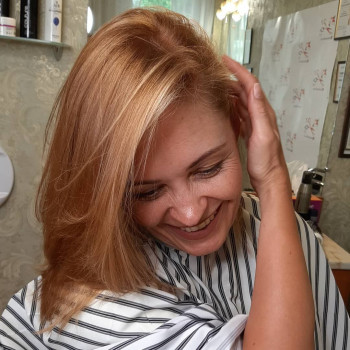 Фарбування. Майстер Аліна Камінська, фото - Салон красоты Kalina Studio