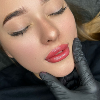 Перманент губ перманентний макіяж, фото - Майстер перманентного макіяжу Елена Парамонова