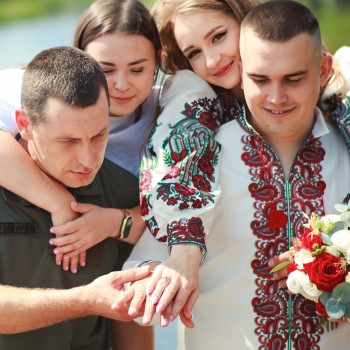 свадебная фотосессия, фотосессия в вышиванке