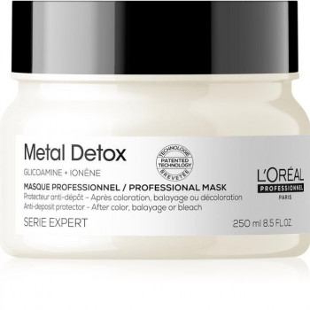 L’Oréal Professionnel Serie Expert Metal Detox професійна маска для зменшення ламкості всіх типів волосся та небажаної зміни кольору (250ml)