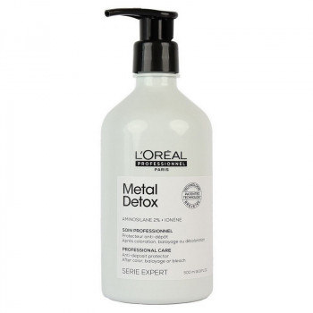 L’Oréal Professionnel Serie Expert Metal Detox професійний крем-гель для попередження металевих накопичень у волоссі після фарбування чи освітлення (500ml)