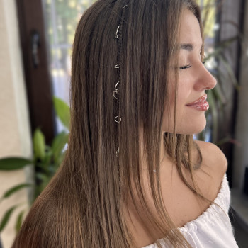 косички, длинные волосы