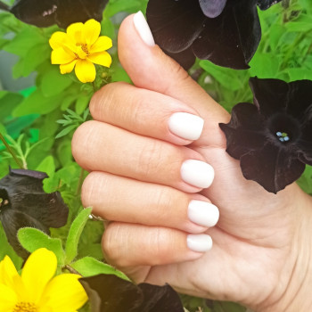 Зняття гель лаку, укріплення нігтів, матовий топ