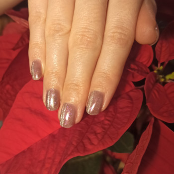 Комбінований манікюр, вирівнювання пластини, покриття