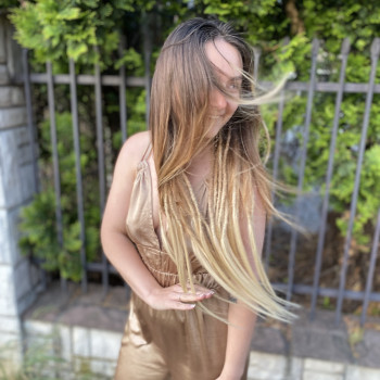 подовження натуральним волоссям 