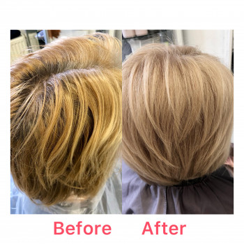 Фарбування сивого волосся
                    Парикмахер-колорист Светлана Киев