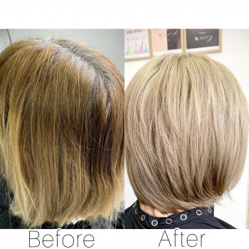 Фарбування сивого волосся
                    Парикмахер-колорист Светлана Киев