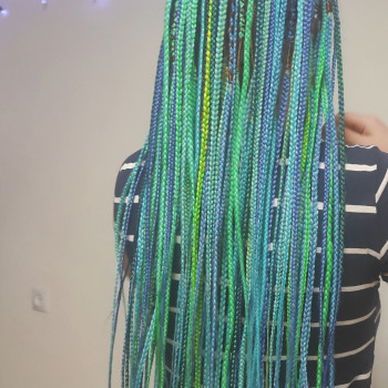 Де коси ( ручне виготовлення)+ вплетіння