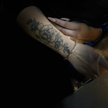 Загоєна тату без корекції