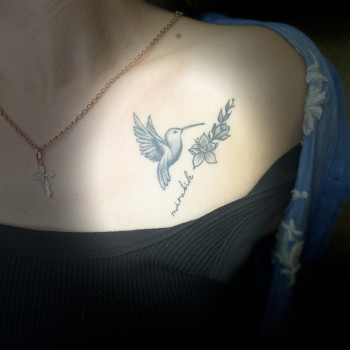 Загоєна тату композиція