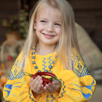 Детская фотосессия в украинском стиле, фото - Фотостудия Puzzle studio