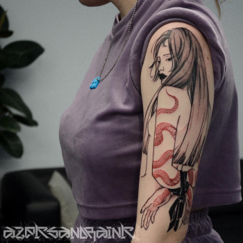 Художнє татуювання
                    Тату мастер Александра Черкассы