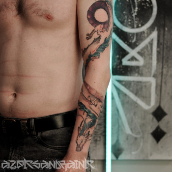 Художнє татуювання
                    Тату мастер Александра Черкассы